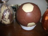 Bola Futebol de chocolate Peq. média e grande