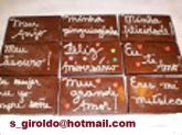 Barras chocolate